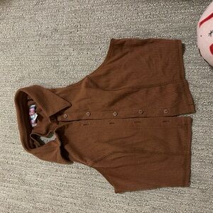 Urban Outfitters Chocolate Brown Vest